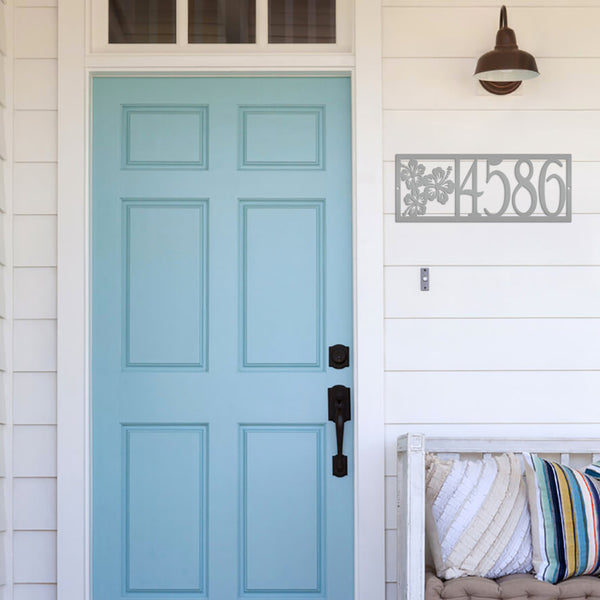 Tropical Address Sign-Beach House Address Sign -Beach Condo-Rental Address Sign -Costal Decor