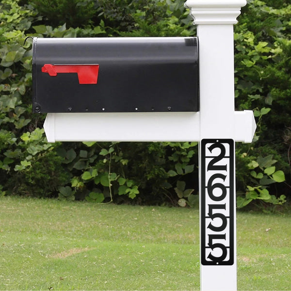 Mailbox Post Address Number Plaque-Wedding - Housewarming Gift