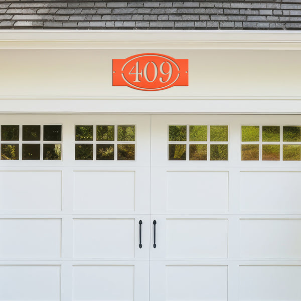 Personalized House Number Metal Sign-Metal Address Sign-Wedding Gift-Housewarming Gift