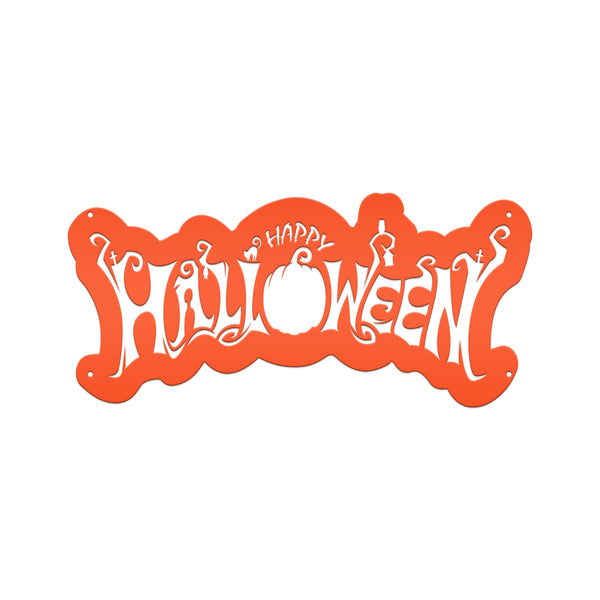 Happy Halloween Metal Sign