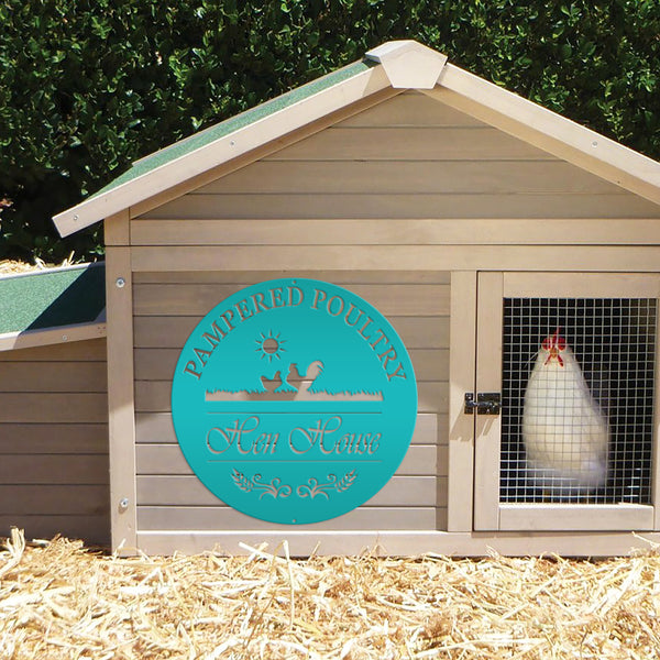 hen house, chicken coop sign 