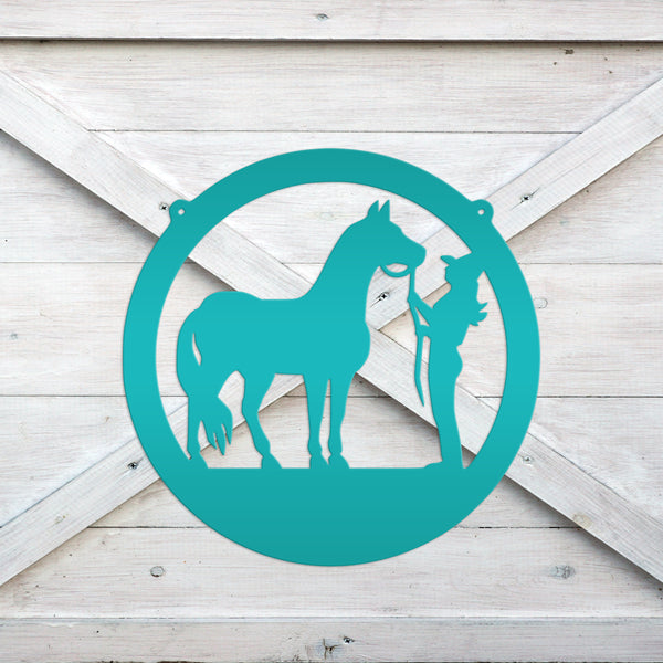 Horse Gift Metal Sign, Horse Girl, Horse Decor, Horse Theme Decor, Horse Bedroom Theme, Horse Lover Gift, Horse Gift