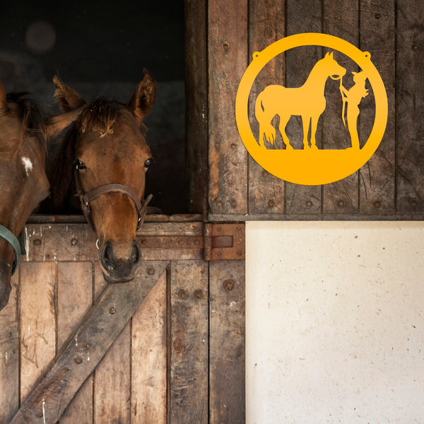 Horse Gift Metal Sign, Horse Girl, Horse Decor, Horse Theme Decor, Horse Bedroom Theme, Horse Lover Gift, Horse Gift