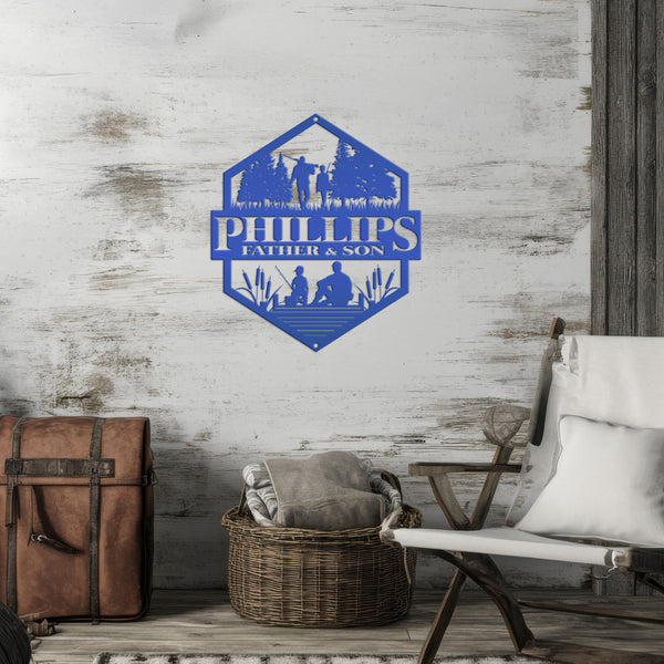 Custom Family Hunting Sign, Fathers Day Gift, Sign for the Cabin, Cabin Decor, Gift for Hunter, Hunter Gift
