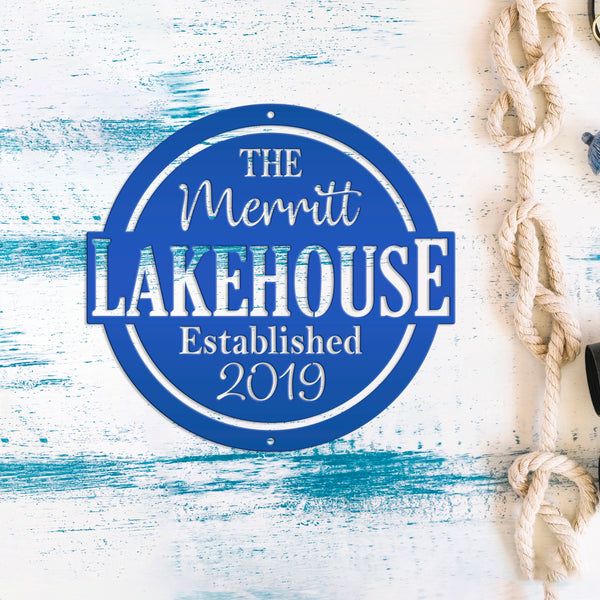 Custom Outdoor Patio Sign, Family Lakehouse Sign, Patio Wall Decor & Art, Patio Sign Ideas