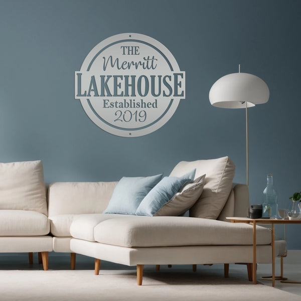 Custom Outdoor Patio Sign, Family Lakehouse Sign, Patio Wall Decor & Art, Patio Sign Ideas