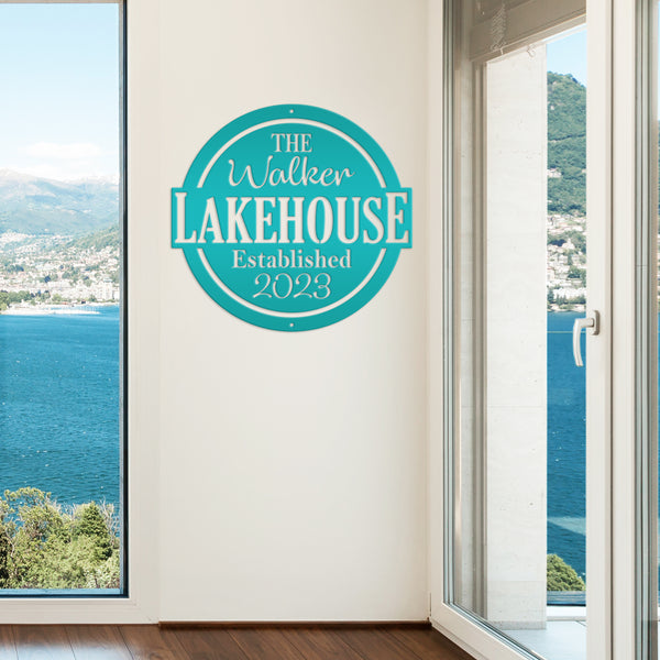 Custom Outdoor Patio Sign, Family Lakehouse Sign, Patio Wall Decor & Art, Patio Sign Ideas