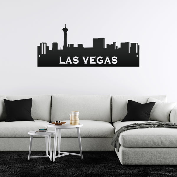 Las Vegas Skyline, Las Vegas Metal Wall Decor, Las Vegas Skyline Wall Art, Las Vegas Sign, Las Vegas Gift, Las Vegas Art, City Skyline Wall Decor