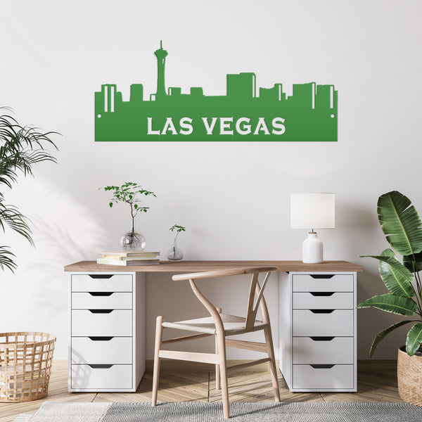 Las Vegas Skyline, Las Vegas Metal Wall Decor, Las Vegas Skyline Wall Art, Las Vegas Sign, Las Vegas Gift, Las Vegas Art, City Skyline Wall Decor