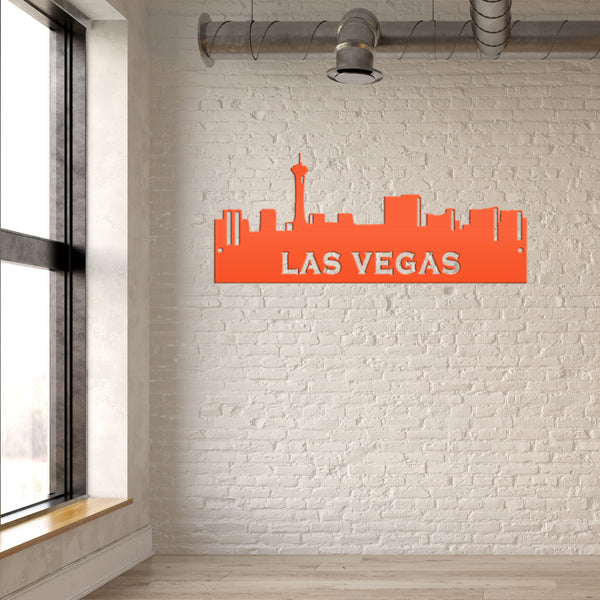 Las Vegas Skyline, Las Vegas Metal Wall Decor, Las Vegas Skyline Wall Art, Las Vegas Sign, Las Vegas Gift, Las Vegas Art, City Skyline Wall Decor