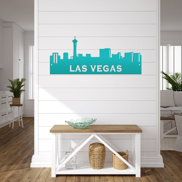 Las Vegas Skyline, Las Vegas Metal Wall Decor, Las Vegas Skyline Wall Art, Las Vegas Sign, Las Vegas Gift, Las Vegas Art, City Skyline Wall Decor