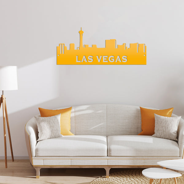 Las Vegas Skyline, Las Vegas Metal Wall Decor, Las Vegas Skyline Wall Art, Las Vegas Sign, Las Vegas Gift, Las Vegas Art, City Skyline Wall Decor