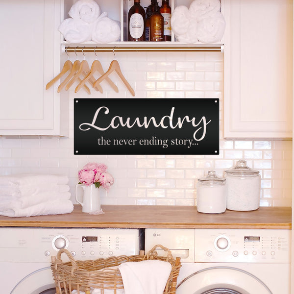 Laundry Room Sign-Laundry Room Wall Decor, Laundry Room Wall Art, Funny, Amusing Laundry Wall Decor