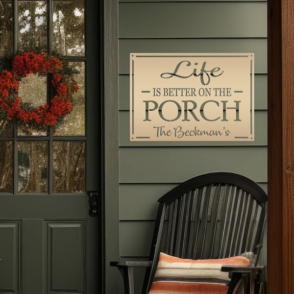 Personalized Outdoor Patio  Sign-Patio, Porch Wall Decor, Patio Sign Ideas, Backyard Decor