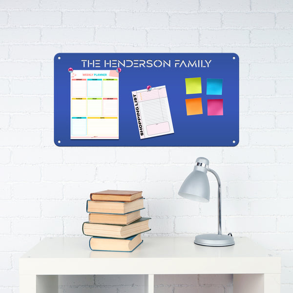 Personalized Magnet Board - Perfect for Kids and Offices - Magnetic Bulletin Board - Souvenir Magnet Display - Customized Name or Quote Sign