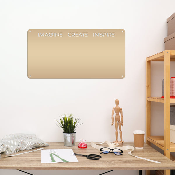 Personalized Magnet Board - Perfect for Kids and Offices - Magnetic Bulletin Board - Souvenir Magnet Display - Customized Name or Quote Sign