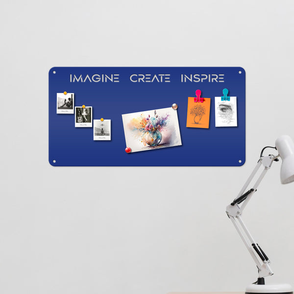 Personalized Magnet Board - Perfect for Kids and Offices - Magnetic Bulletin Board - Souvenir Magnet Display - Customized Name or Quote Sign