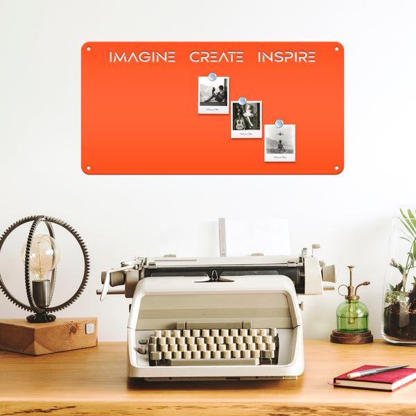 Personalized Magnet Board - Perfect for Kids and Offices - Magnetic Bulletin Board - Souvenir Magnet Display - Customized Name or Quote Sign