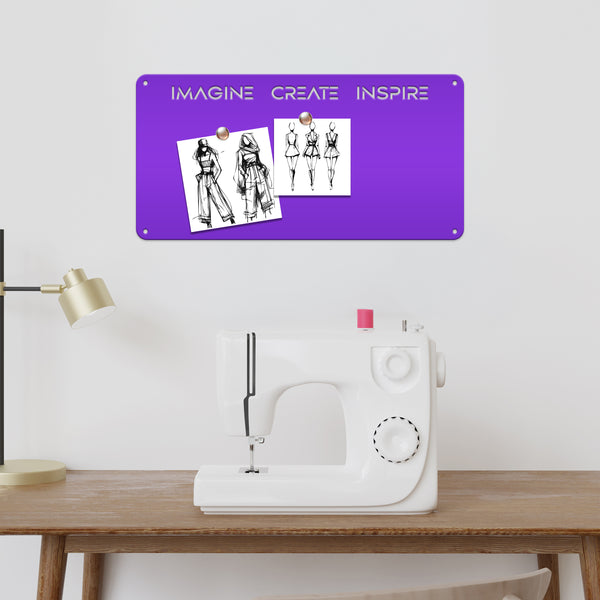 Personalized Magnet Board - Perfect for Kids and Offices - Magnetic Bulletin Board - Souvenir Magnet Display - Customized Name or Quote Sign