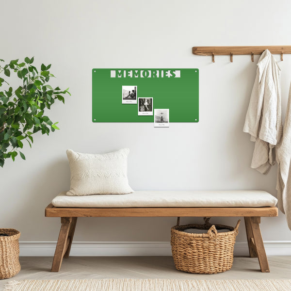 Custom Magnet Board - Personalized Magnetic Display for Organization - Unique Kids Artwork Exhibit - Metal Bulletin Board - Customized Gift