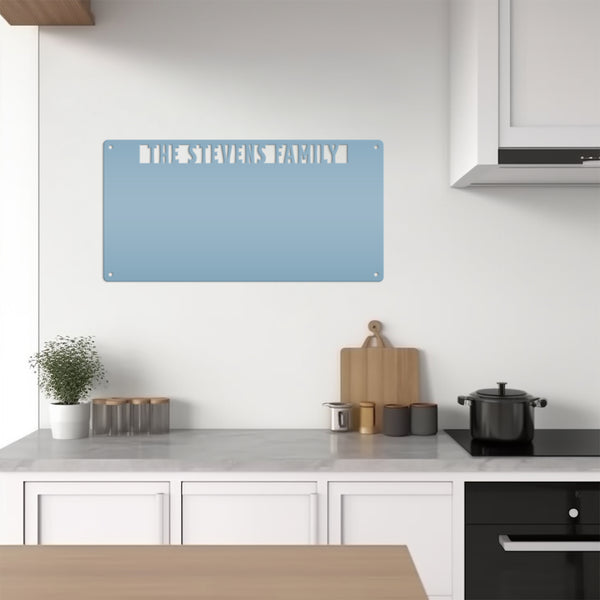 Custom Magnet Board - Personalized Magnetic Display for Organization - Unique Kids Artwork Exhibit - Metal Bulletin Board - Customized Gift