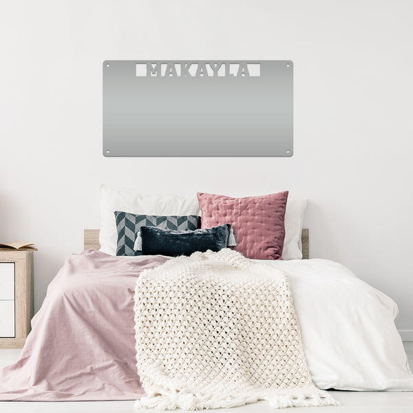 Custom Magnet Board - Personalized Magnetic Display for Organization - Unique Kids Artwork Exhibit - Metal Bulletin Board - Customized Gift