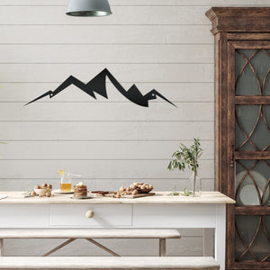 mountain range art 