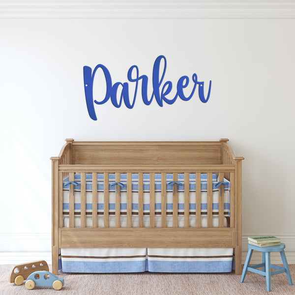 Personalized Name Wall Decor, Name Wall Art, Name Metal Sign,  Kids Bedroom Wall Decor, Name Wall Decor for Nursery, Custom Baby Name Wall Sign & Wall Decor for Nursery