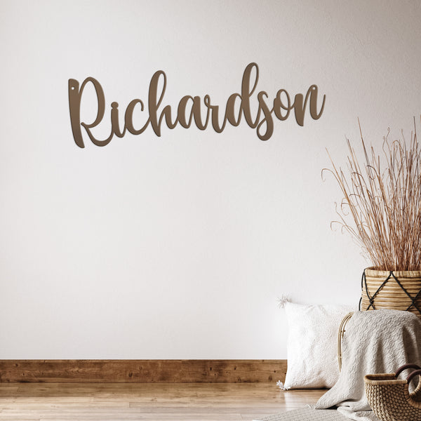 Personalized Name Wall Decor, Name Wall Art, Name Metal Sign,  Kids Bedroom Wall Decor, Name Wall Decor for Nursery, Custom Baby Name Wall Sign & Wall Decor for Nursery