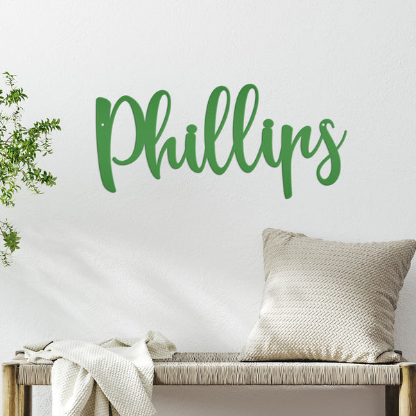 Personalized Name Wall Decor, Name Wall Art, Name Metal Sign,  Kids Bedroom Wall Decor, Name Wall Decor for Nursery, Custom Baby Name Wall Sign & Wall Decor for Nursery