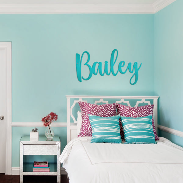 Personalized Name Wall Decor, Name Wall Art, Name Metal Sign,  Kids Bedroom Wall Decor, Name Wall Decor for Nursery, Custom Baby Name Wall Sign & Wall Decor for Nursery