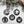 Assorted Christmas Nativity Metal Ornaments - Holiday Decorations
