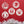Assorted Christmas Nativity Metal Ornaments - Holiday Decorations