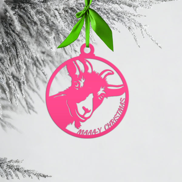Charming Country Farm Metal Ornament - Perfect Farmhouse Decor - Cute Christmas Tree Decoration - Gift for Farmer - Unique Stocking Stuffers