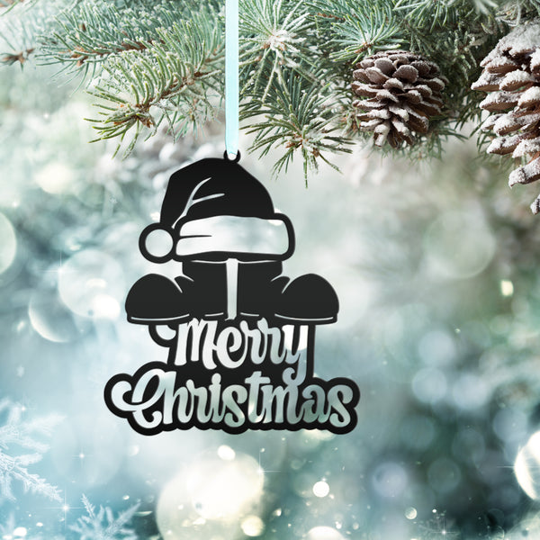 Santa Claus Metal Christmas/Holiday Ornament