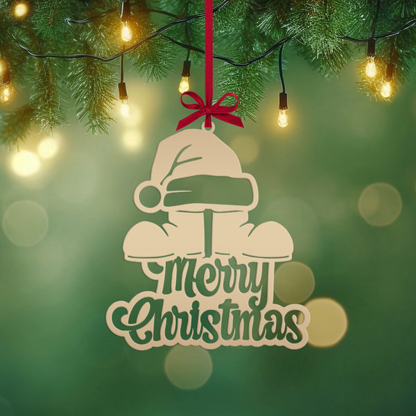 Santa Claus Metal Christmas/Holiday Ornament