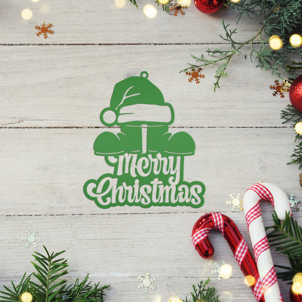 Santa Claus Metal Christmas/Holiday Ornament