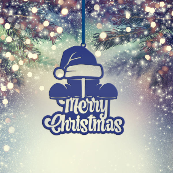 Santa Claus Metal Christmas/Holiday Ornament