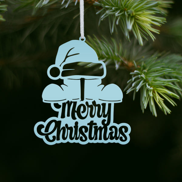 Santa Claus Metal Christmas/Holiday Ornament