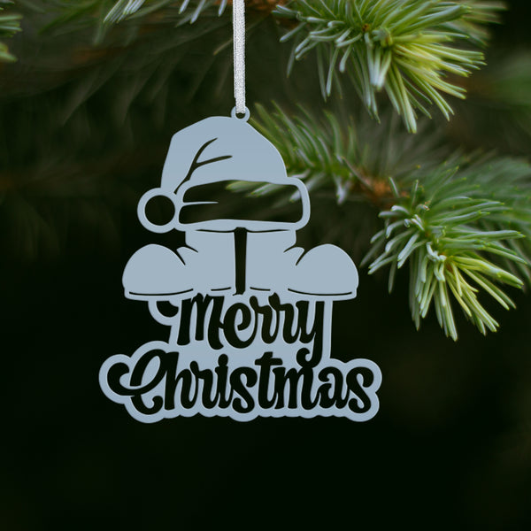 Santa Claus Metal Christmas/Holiday Ornament