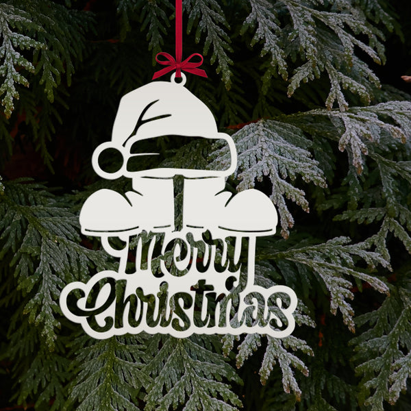 Santa Claus Metal Christmas/Holiday Ornament