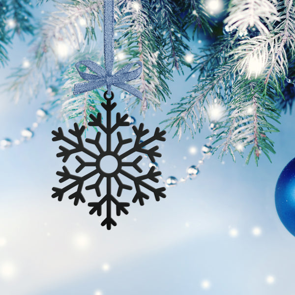 Assorted Snow Themed Metal Christmas/Holiday Ornaments