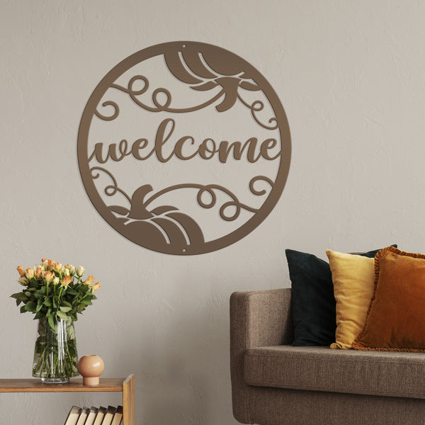 Pumpkin Welcome Sign, Pumpkin Wall Decor, Pumpkin Wall Art, Fall Pumpkin Welcome Sign, Pumpkin Welcome Home Decor, Pumpkin Door Wreath, Thanksgiving Wall Decor