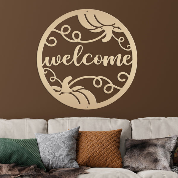 Pumpkin Welcome Sign, Pumpkin Wall Decor, Pumpkin Wall Art, Fall Pumpkin Welcome Sign, Pumpkin Welcome Home Decor, Pumpkin Door Wreath, Thanksgiving Wall Decor