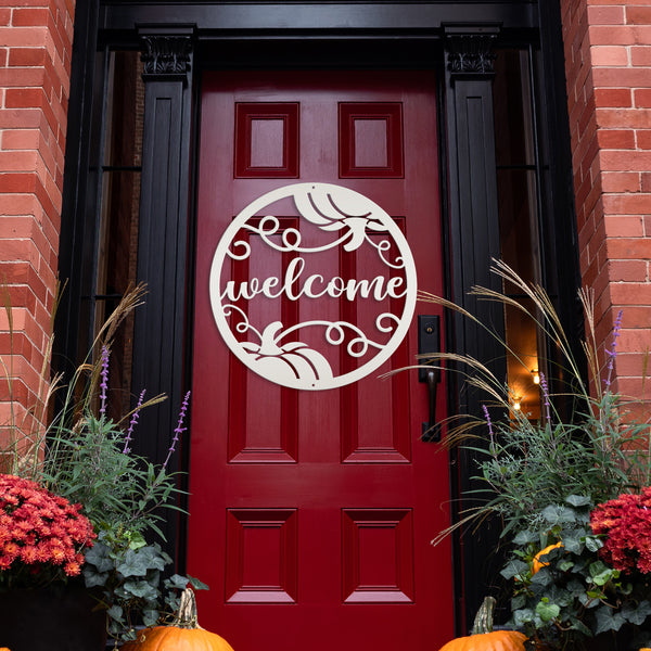 Pumpkin Welcome Sign, Pumpkin Wall Decor, Pumpkin Wall Art, Fall Pumpkin Welcome Sign, Pumpkin Welcome Home Decor, Pumpkin Door Wreath, Thanksgiving Wall Decor