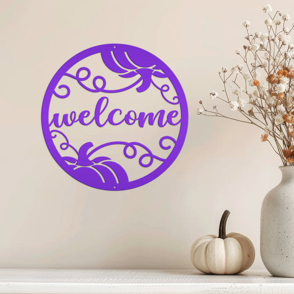 Pumpkin Welcome Sign, Pumpkin Wall Decor, Pumpkin Wall Art, Fall Pumpkin Welcome Sign, Pumpkin Welcome Home Decor, Pumpkin Door Wreath, Thanksgiving Wall Decor