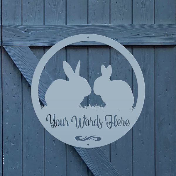 Rabbit Decor, Bunny Rabbit Signs for Rabbit Farm, Rabbit Gift, Black Rabbit, Peter Rabbit