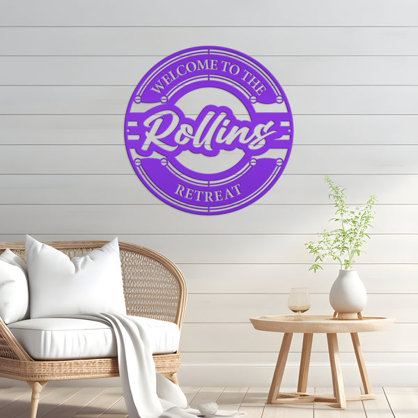 Patio Personalized Metal Sign Wall Decor for Patio, Pool Patio Sign, Pool House Wall Decor, Patio Wall Decor, Patio Deck Wall Art, Garage Metal Sign