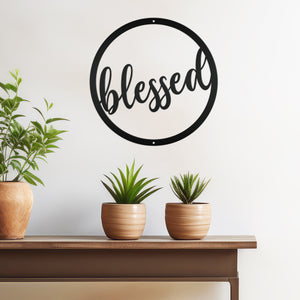 blessed sign wall decor