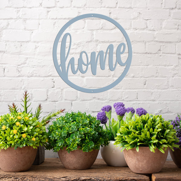 Home Metal Sign, Home Sign Home Decor, Home Sign Front Door Decor, Home Wall Art, Metal Home Sign Wall Decor, Home Metal Cutout Sign, Home Foyer Metal Sign, Front Door Sign
